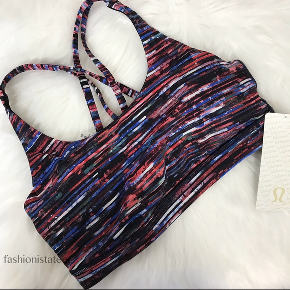 NWT LULULEMON ENERGY BRA HAWM HINSHU ALPINE MULTI - Picture 2 of 8
